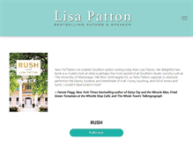 Tablet Screenshot of lisapatton.com